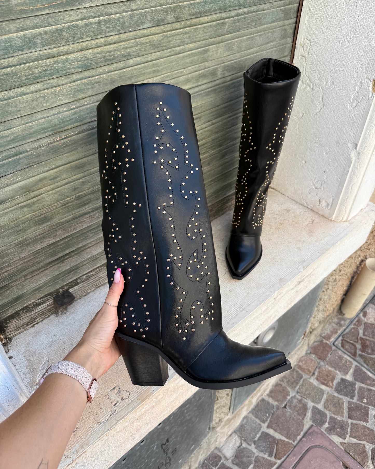 Camperos El Paso Alto Nero