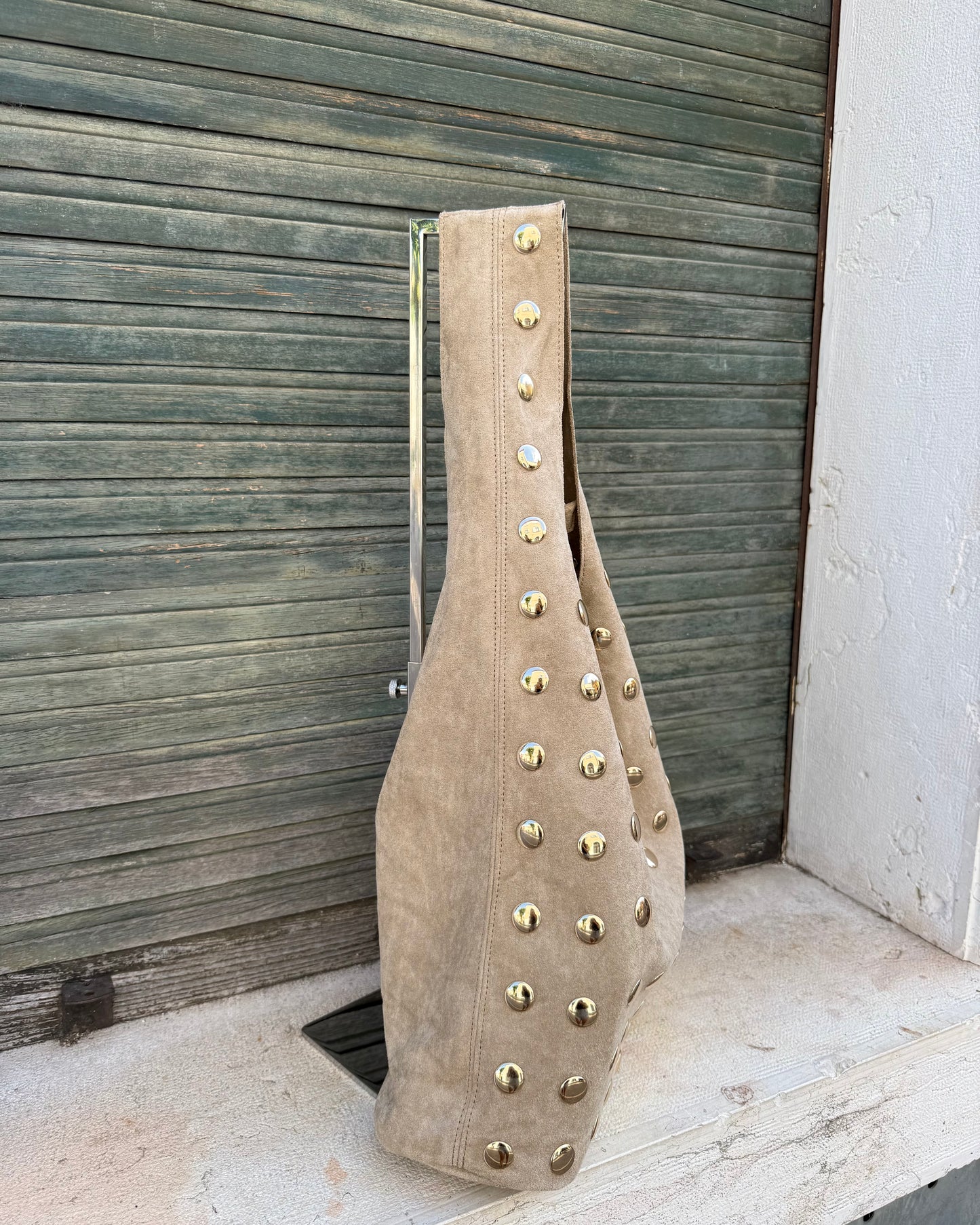 Borsa Borchie Big Beige