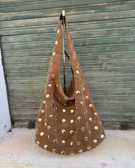 Borsa Borchie Big Khaki