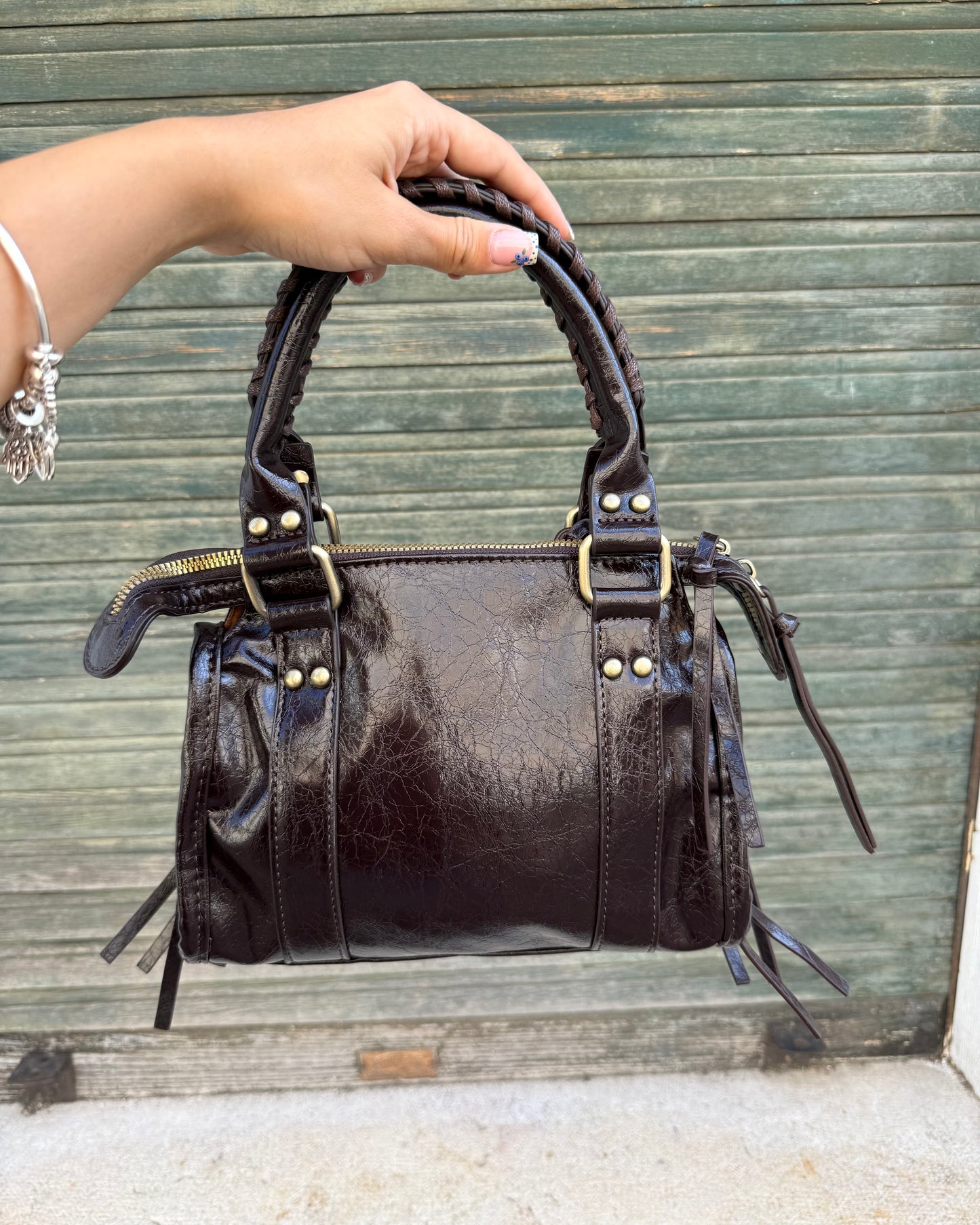 Borsa Giulia Borgogna