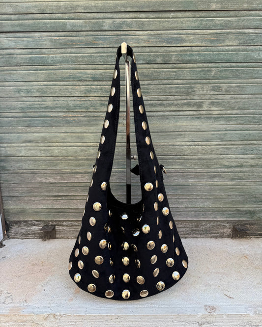 Borsa Borchie Small Nera