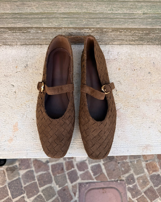 Ballerina Vicenza Brown