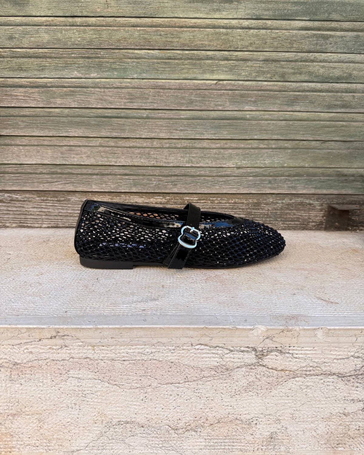 Ballerina Strass Nera