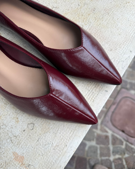 Ballerine Isabella Bordeaux
