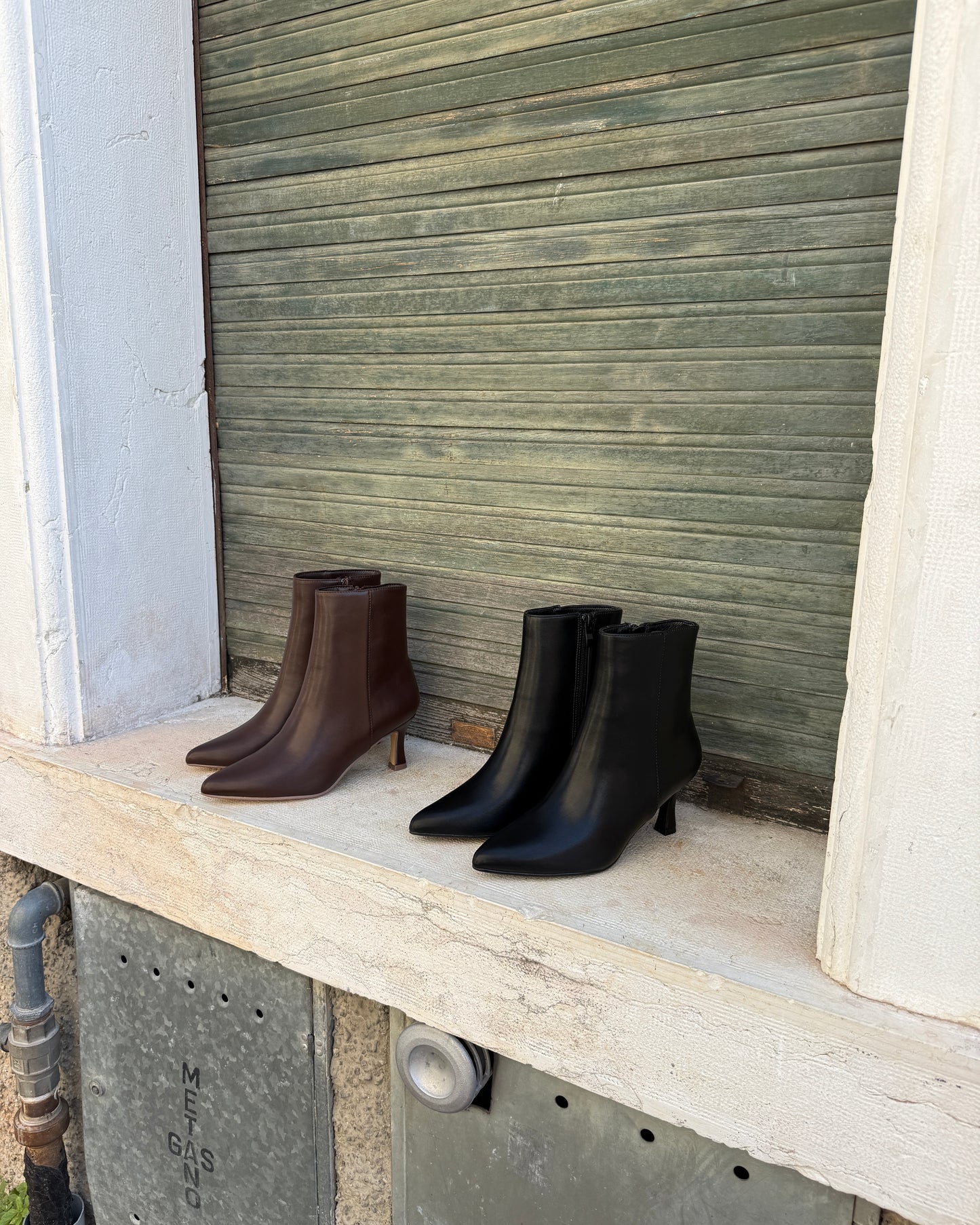 Stivaletto Monaco Basso Nero