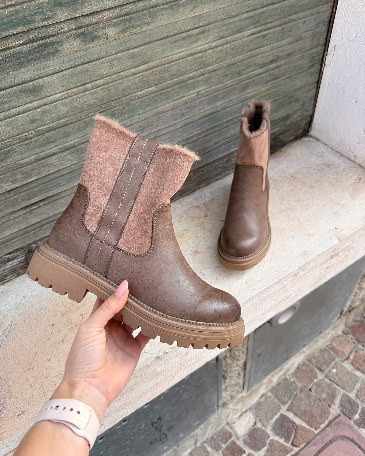 Stivaletto Bianca Khaki