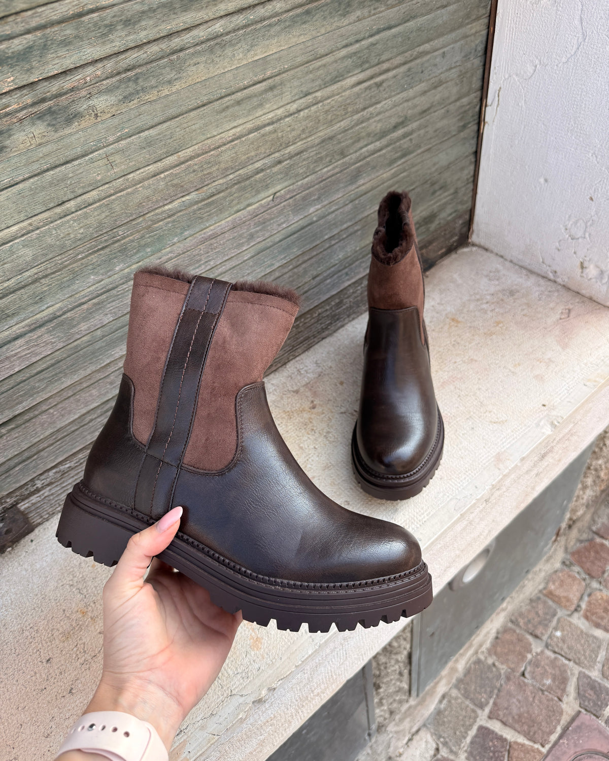 Stivaletto Bianca Brown