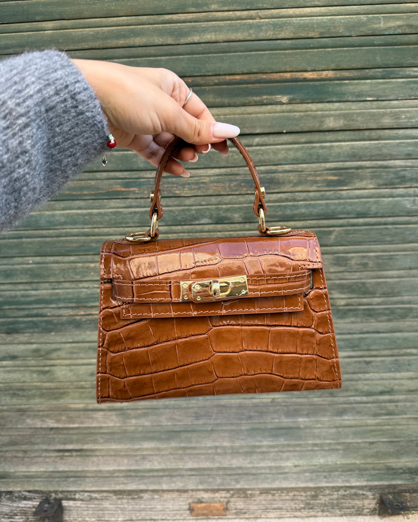 Borsa Scarlet Camel