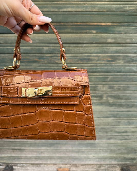 Borsa Scarlet Camel