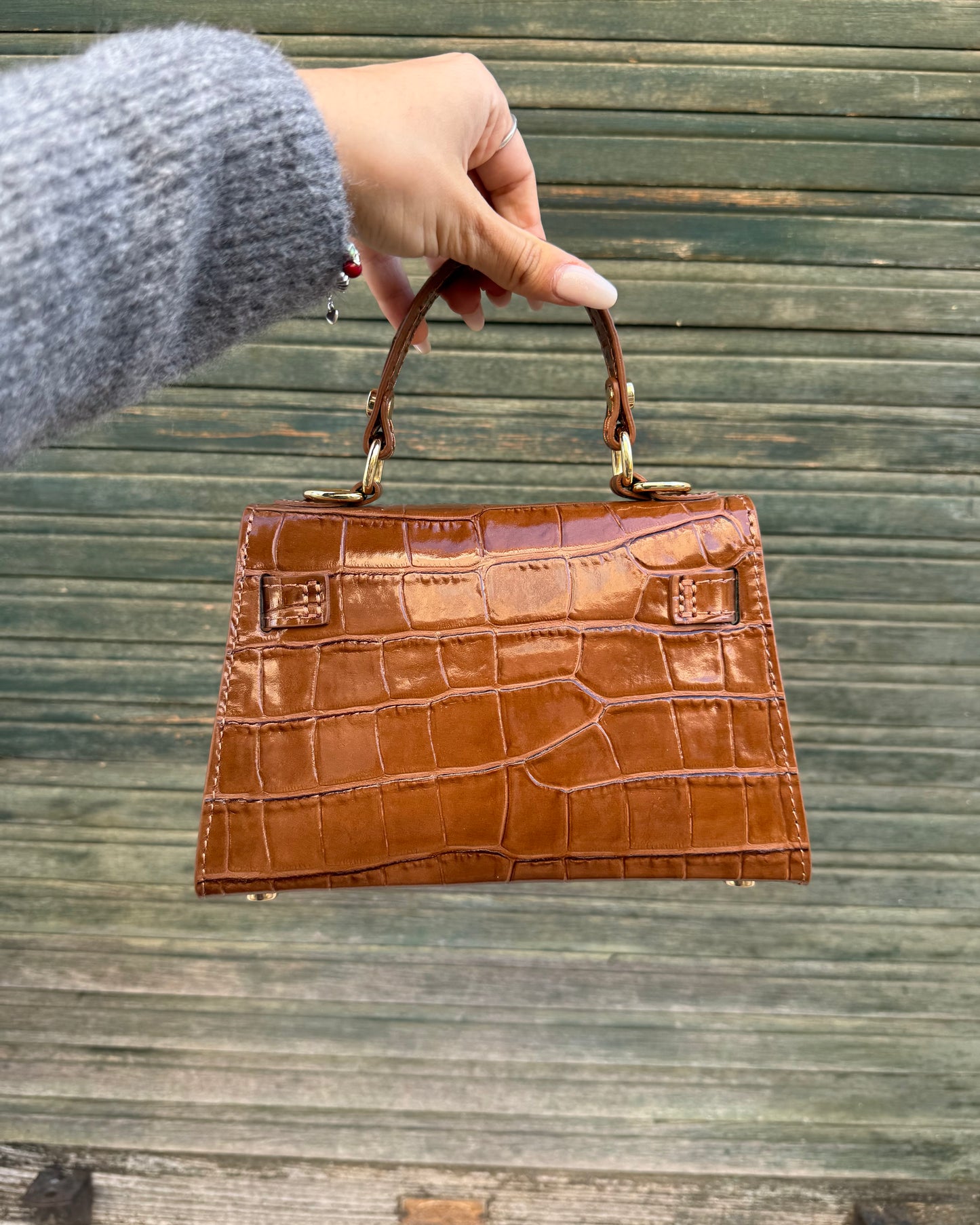 Borsa Scarlet Camel