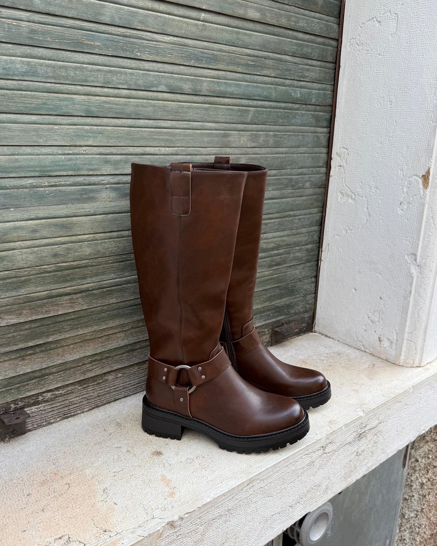 Stivale Biker Brown