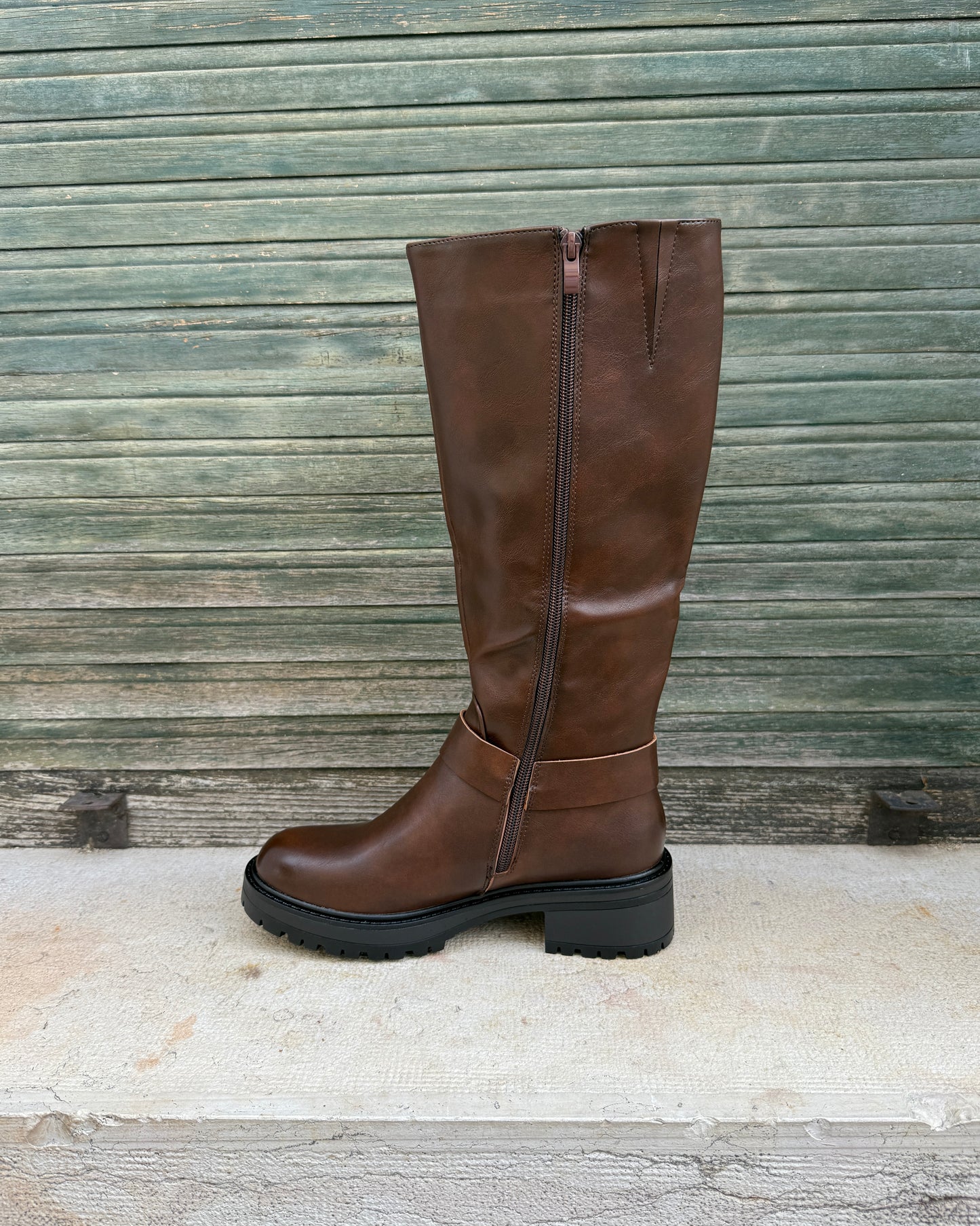 Stivale Biker Brown