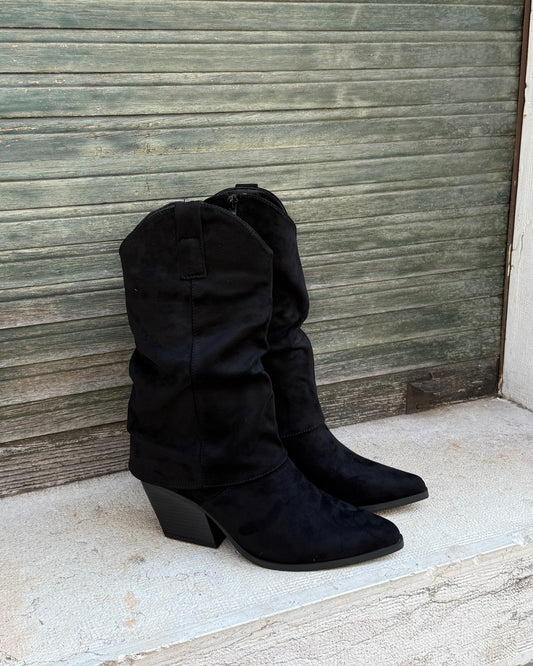 Stivali Daytona Suede Nero