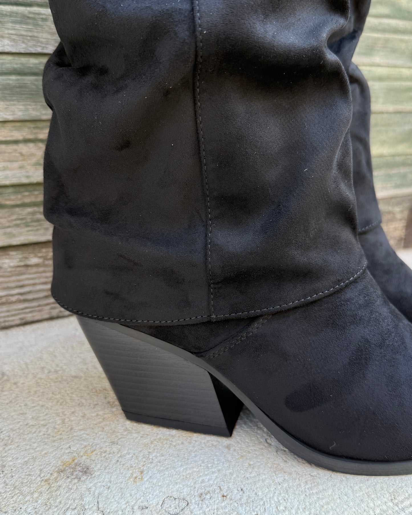 Stivali Daytona Suede Nero