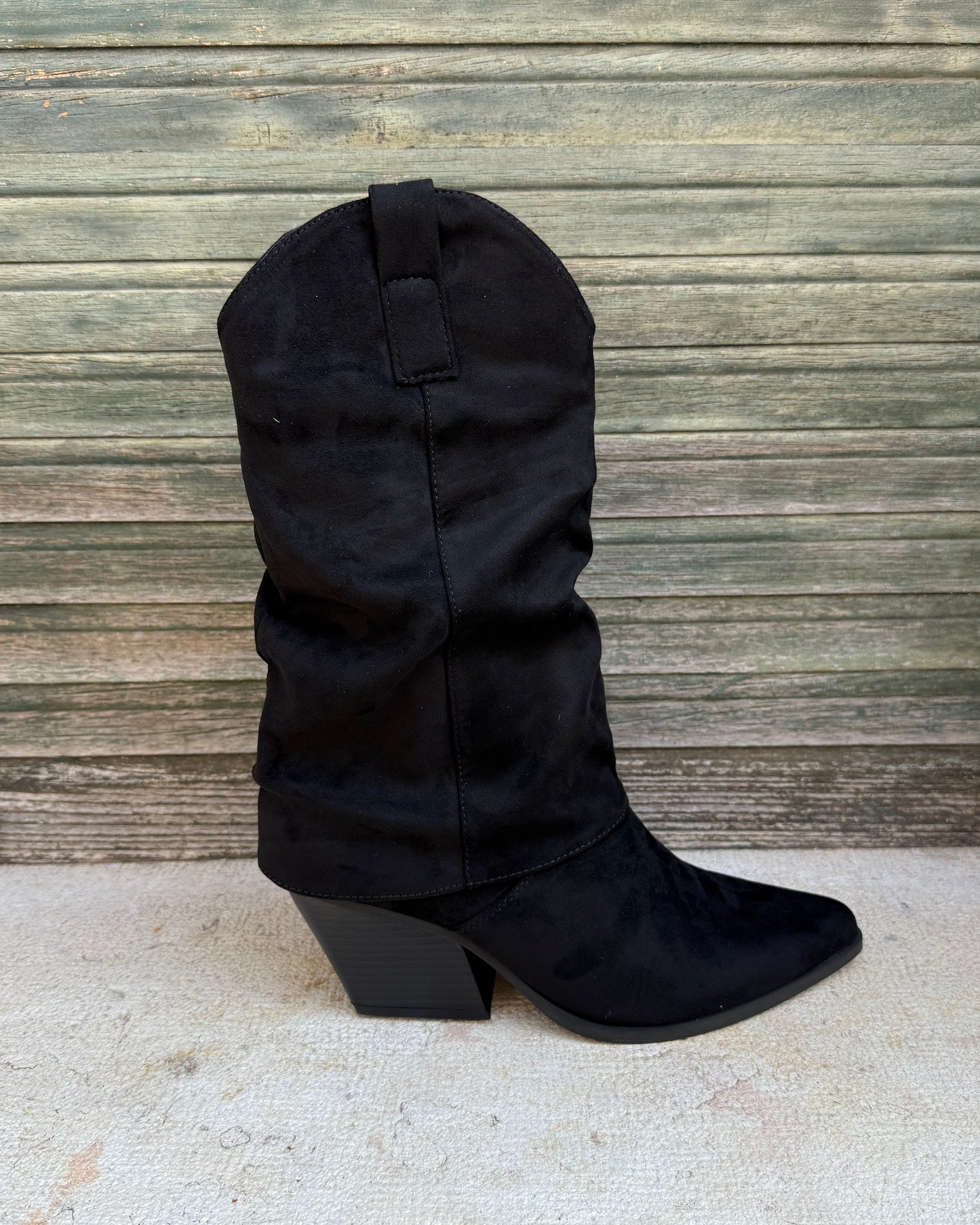Stivali Daytona Suede Nero