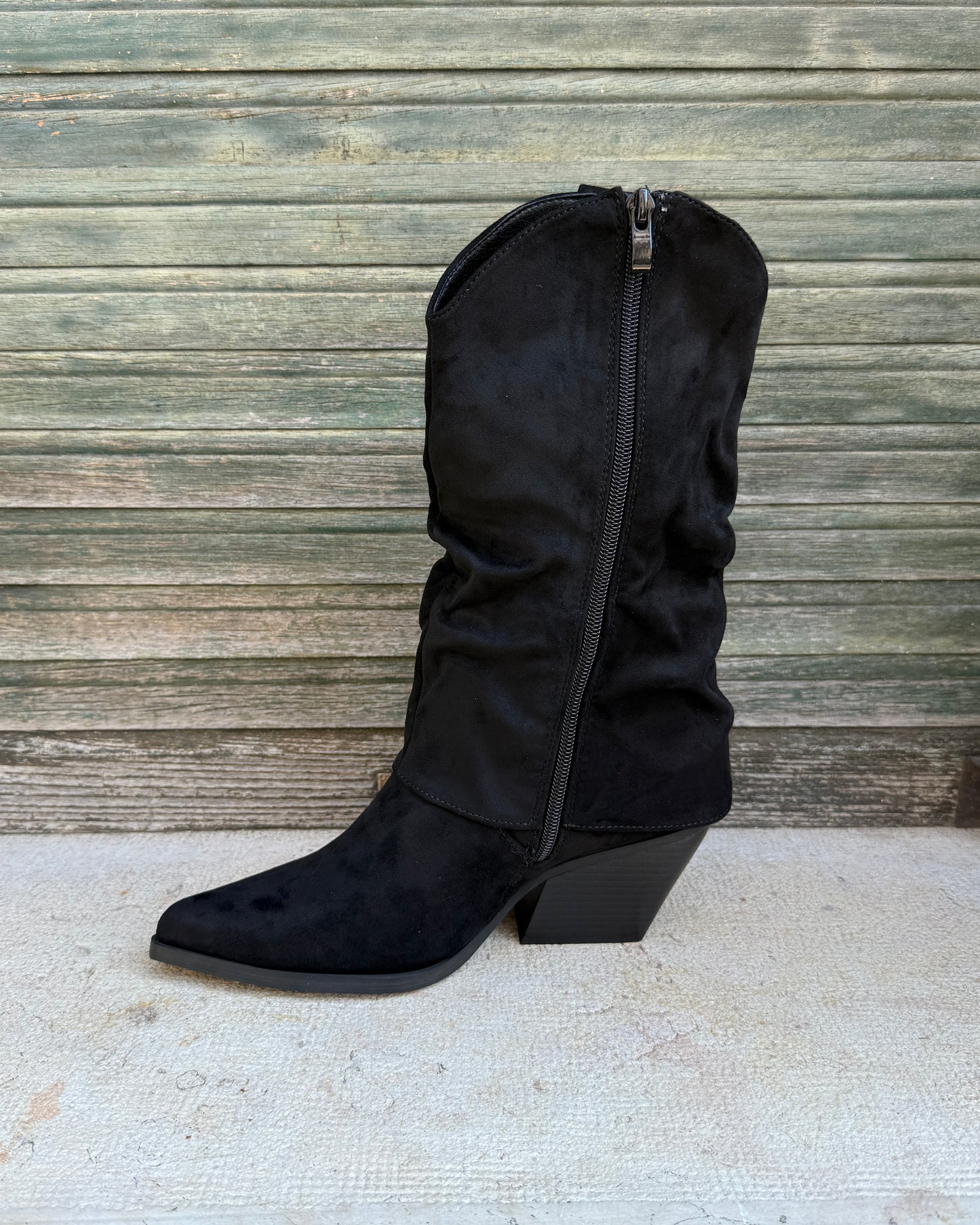 Stivali Daytona Suede Nero