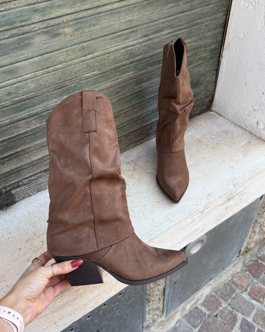 Stivali Daytona Suede Brown